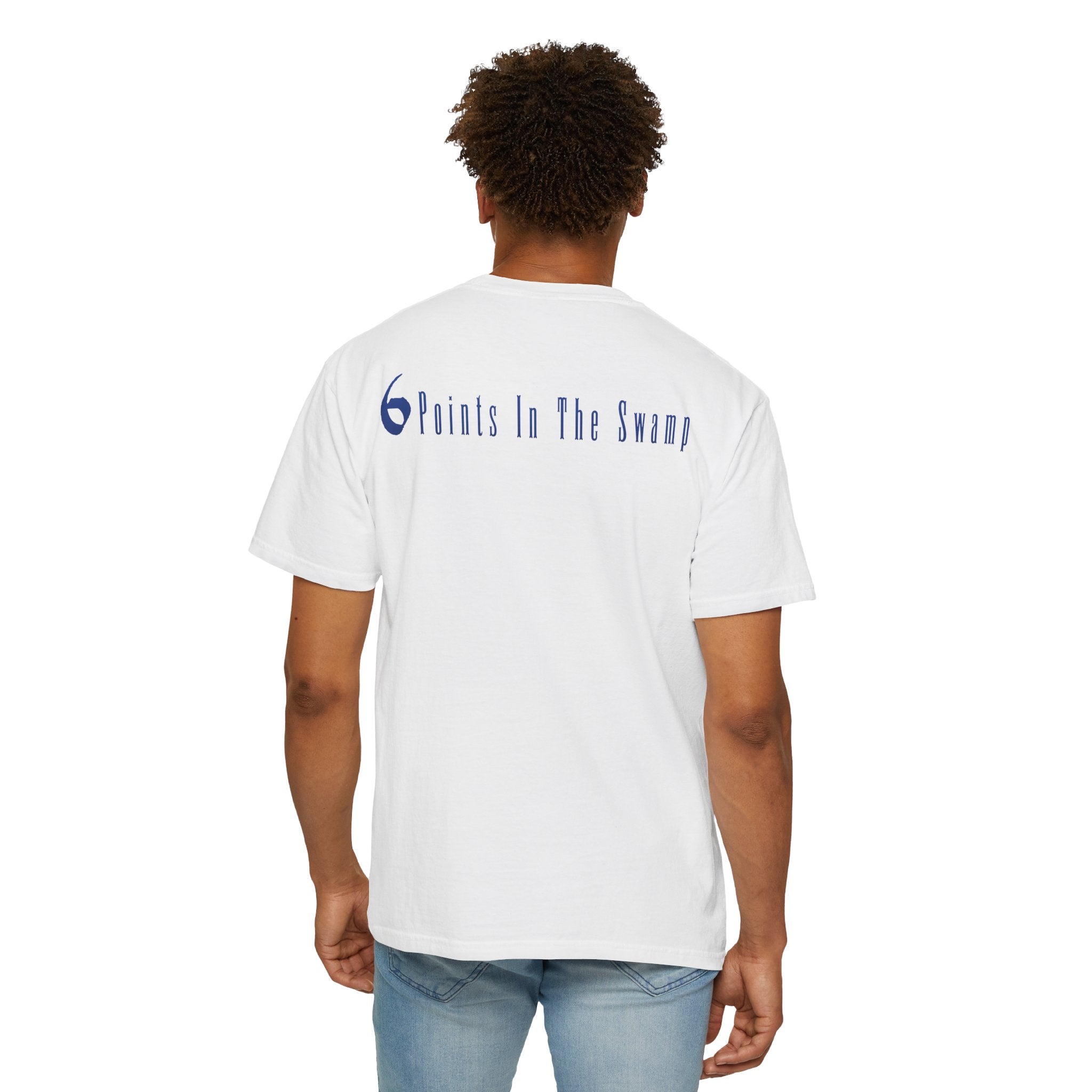 T-Shirt — "6 Points in the Swamp" Football Gator Graphic