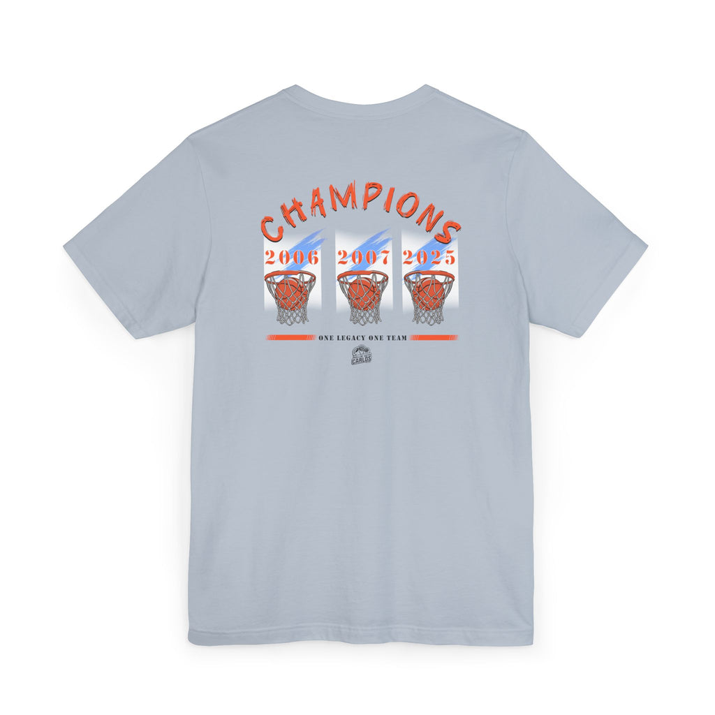 Champions Basketball Tee — Retro 2006 • 2007 • 2025 Hoop Design
