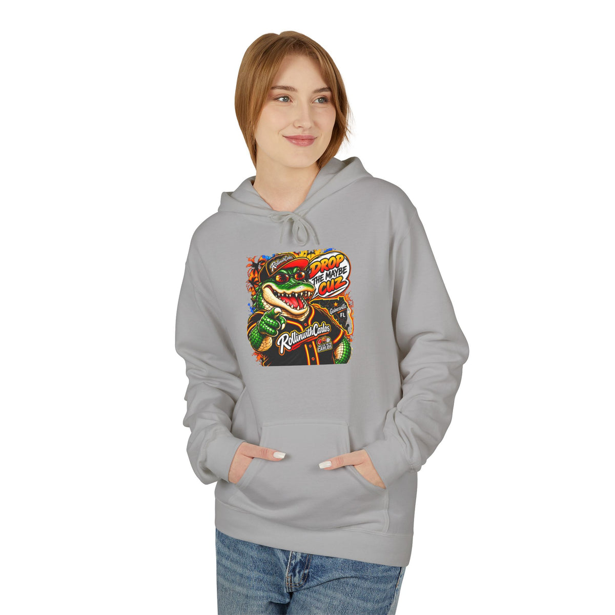 RWC Dorp the Maybe Cuz Gator Unisex Hoodie