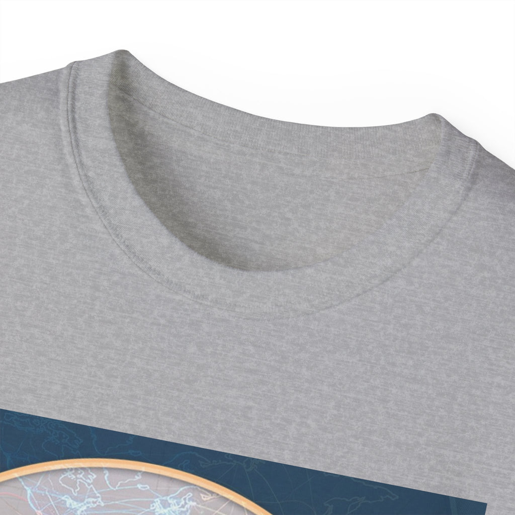 Unisex Gator Standard Shirt White and Yellow Letters on back