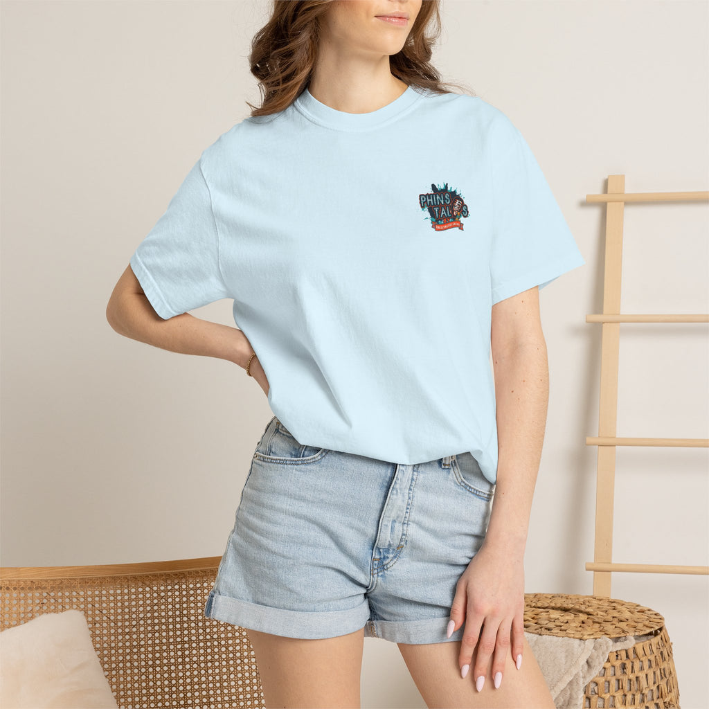Phins Limited Edition  -Rollinwithcarlos — Retro Bubble Letter Back Print