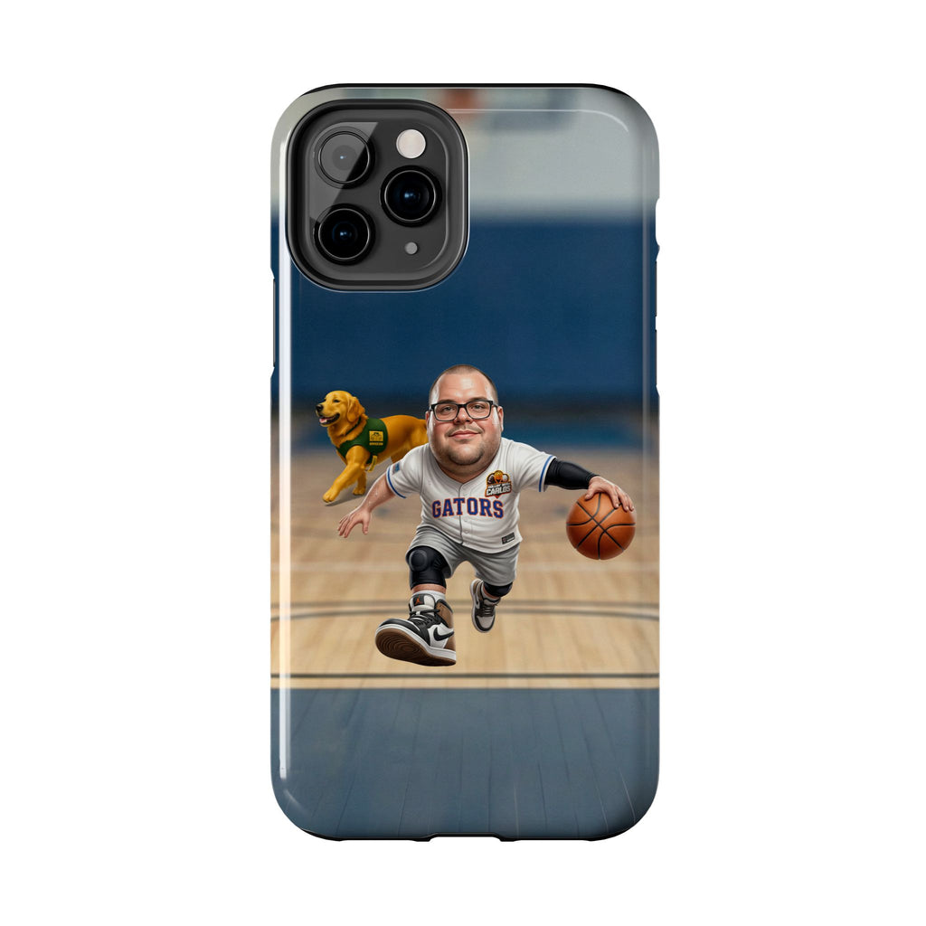 Caricature Basketball Player Phone Case | Custom Portrait Sports Design