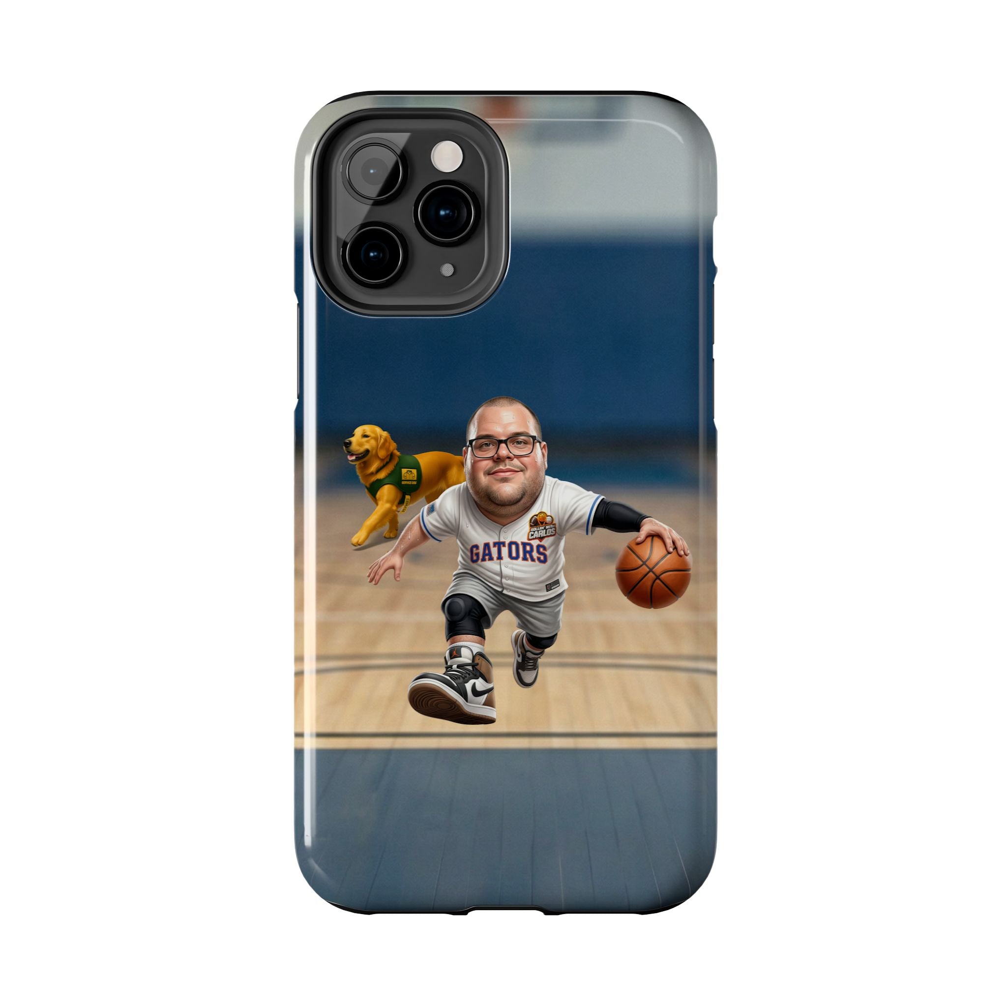 Caricature Basketball Player Phone Case | Custom Portrait Sports Design