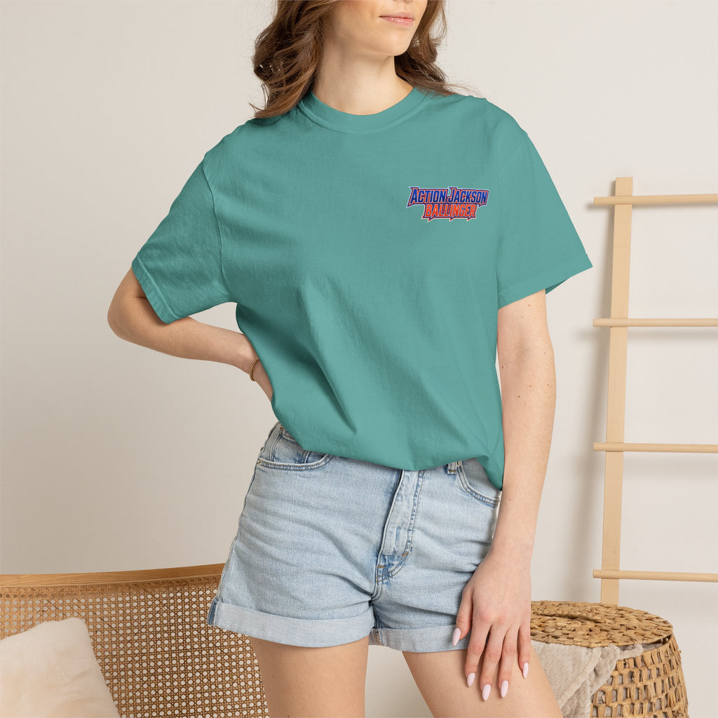 Action Jackson  T‑Shirt — Retro Team Graphic Tee
