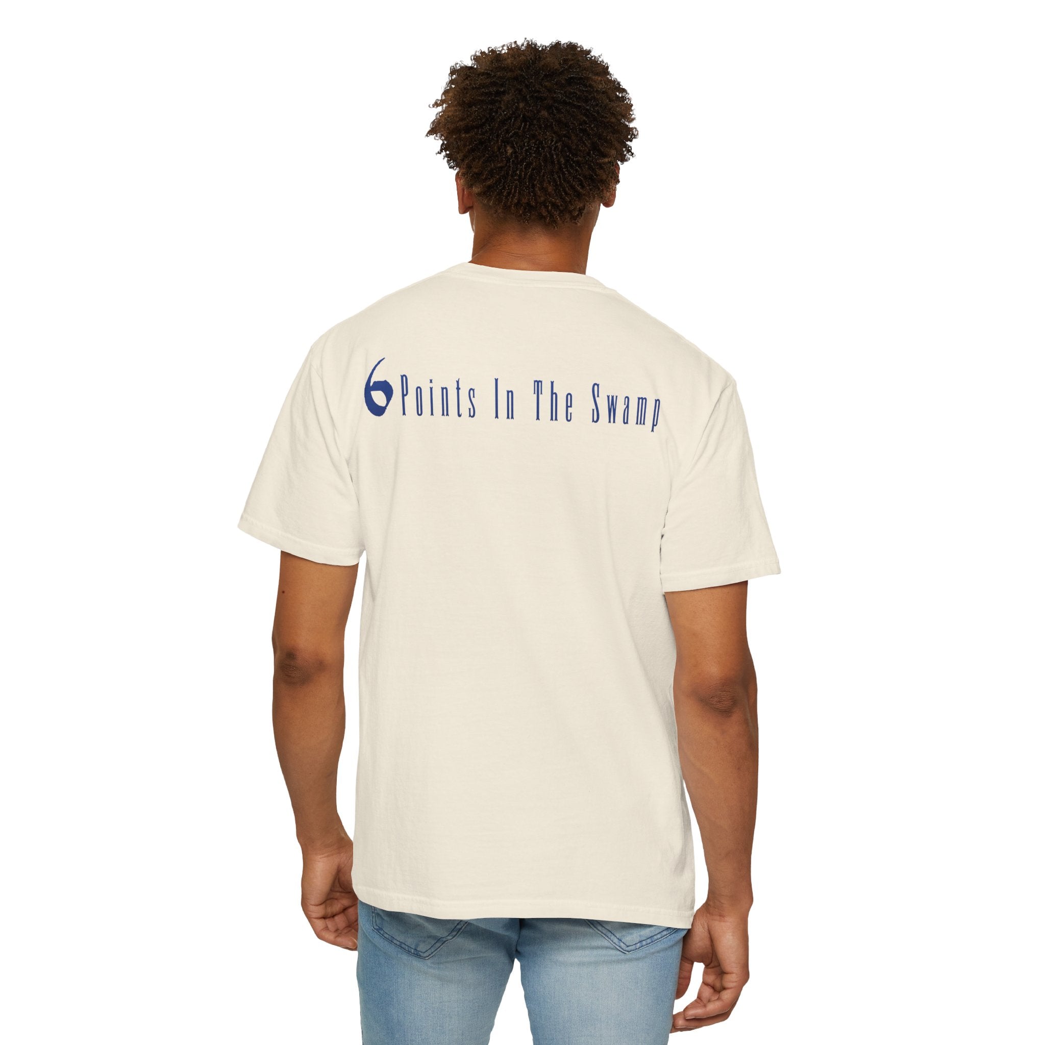 T-Shirt — "6 Points in the Swamp" Football Gator Graphic