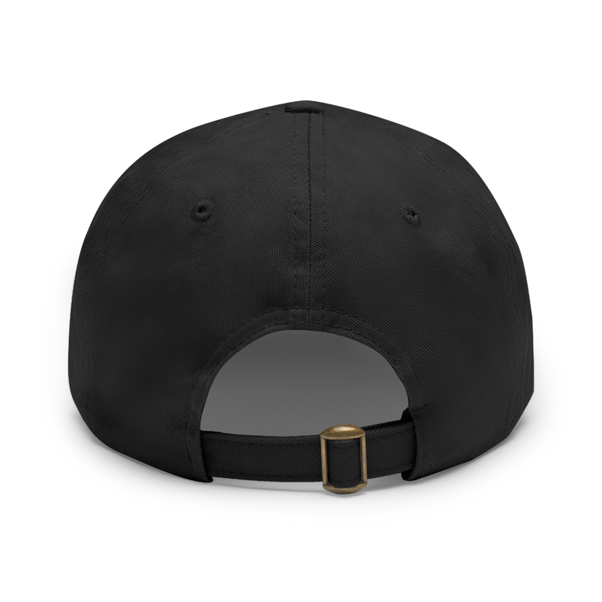 Swampcasts Leather Patch Dad Hat – Retro Sports Podcast Logo Cap