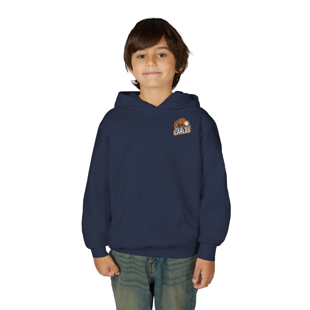 RollinwithCarlos Youth Heavy Blend Hooded Sweatshirt