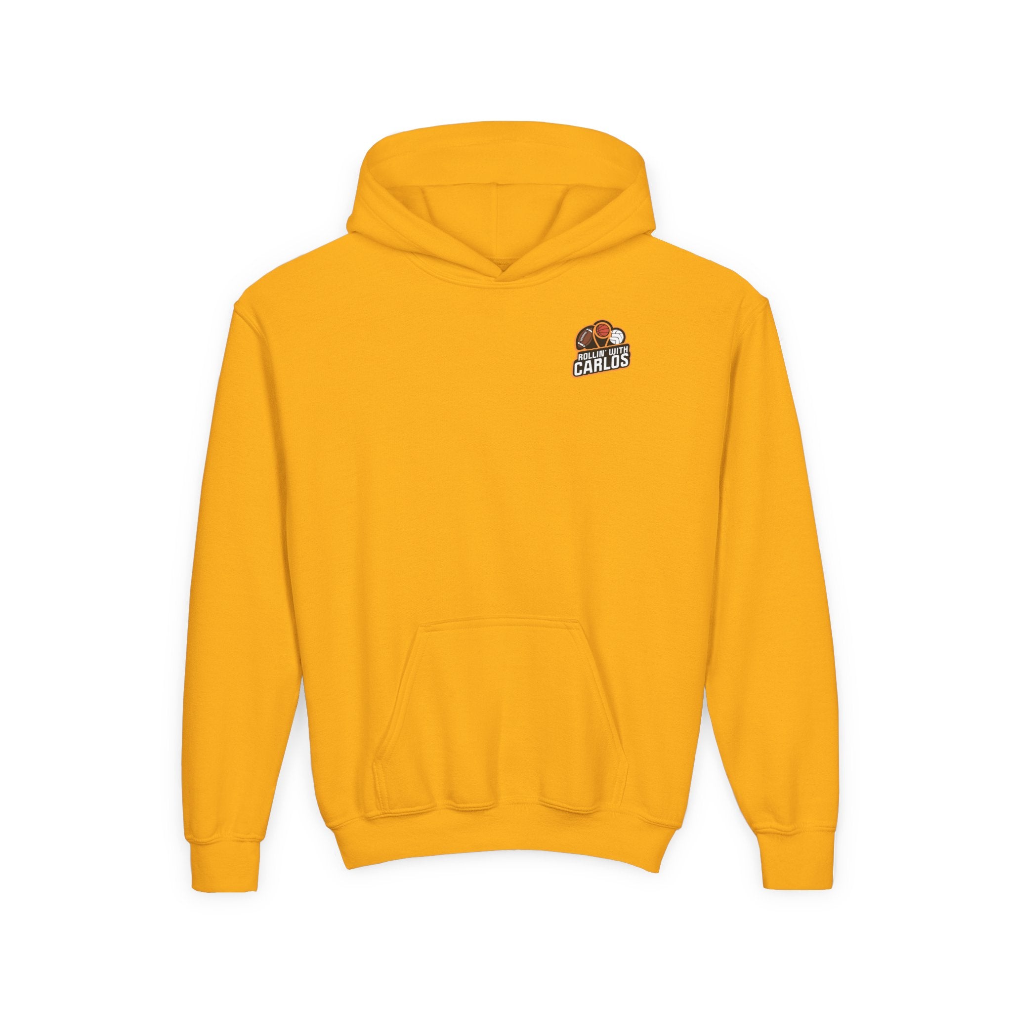 RollinwithCarlos Youth Heavy Blend Hooded Sweatshirt