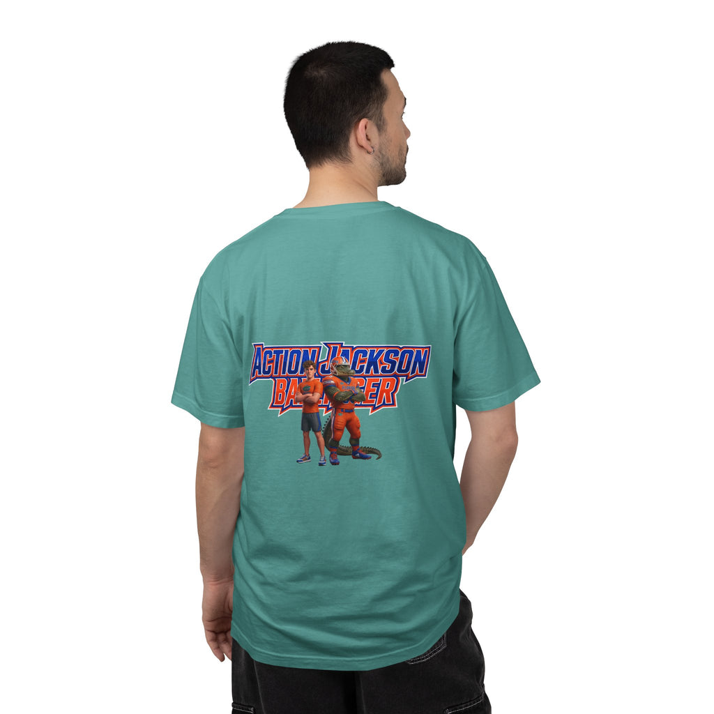 Action Jackson  T‑Shirt — Retro Team Graphic Tee