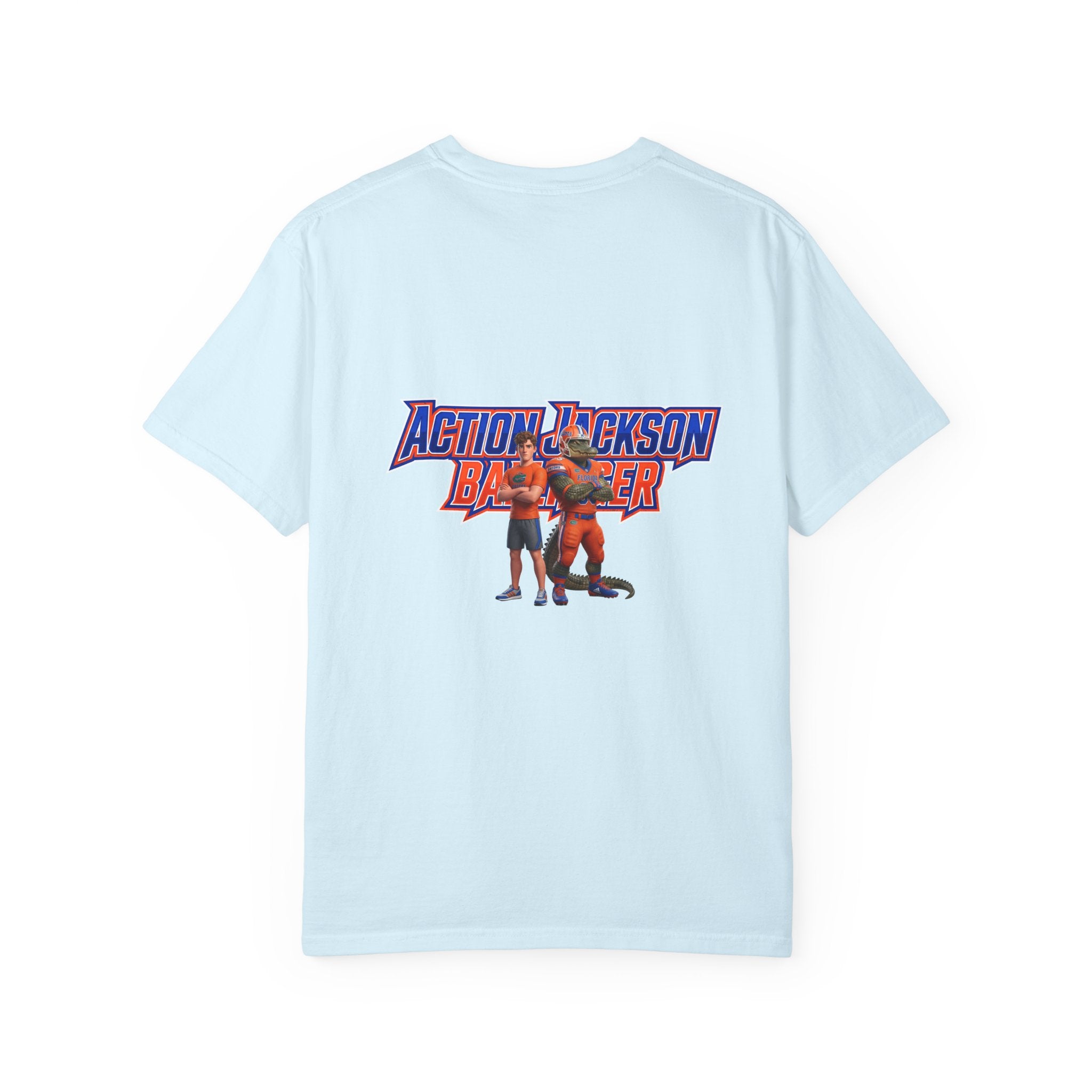 Action Jackson  T‑Shirt — Retro Team Graphic Tee
