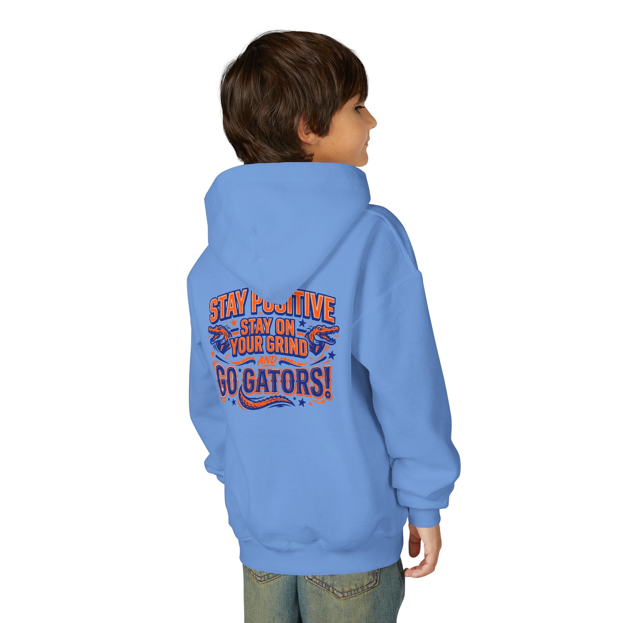 RollinwithCarlos Youth Heavy Blend Hooded Sweatshirt