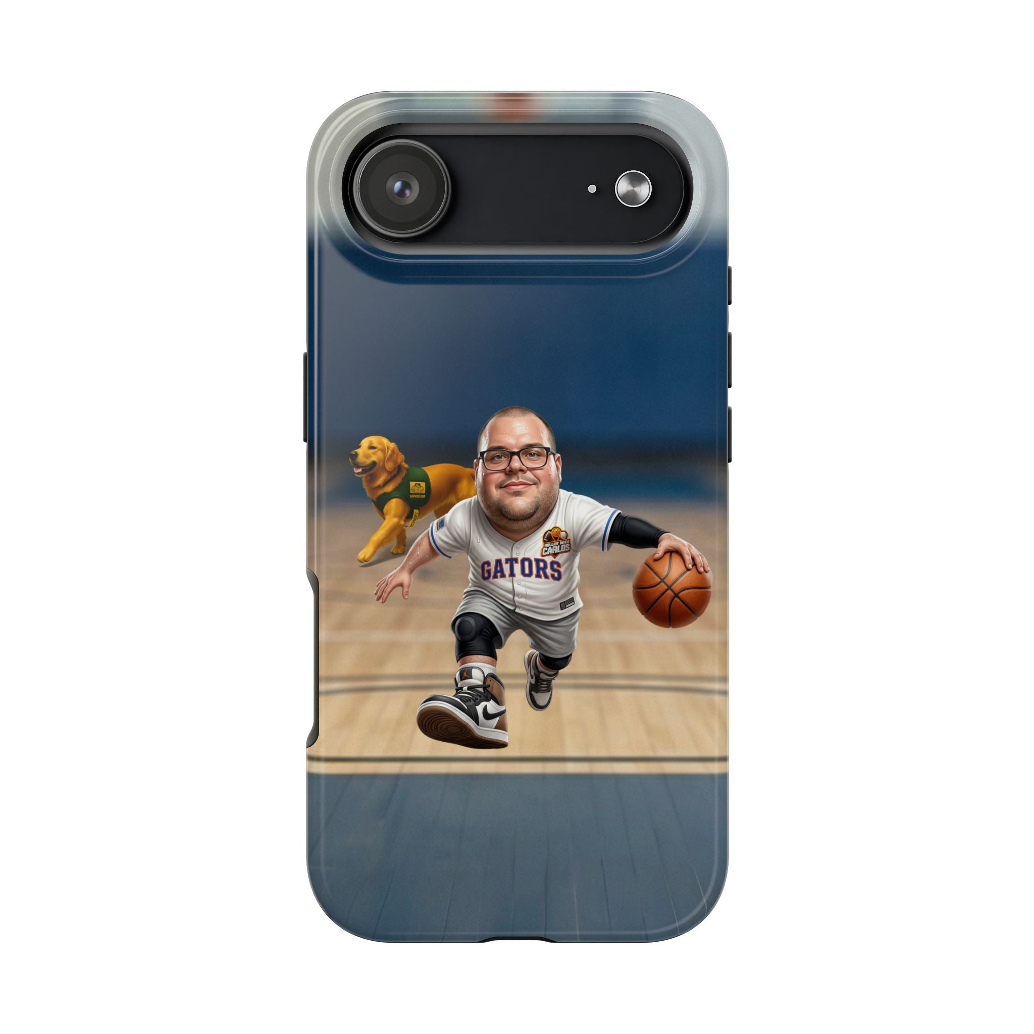 Caricature Basketball Player Phone Case | Custom Portrait Sports Design