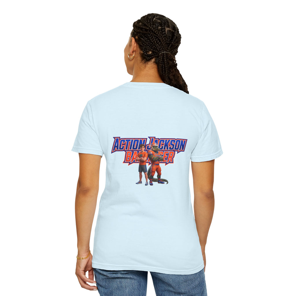 Action Jackson  T‑Shirt — Retro Team Graphic Tee