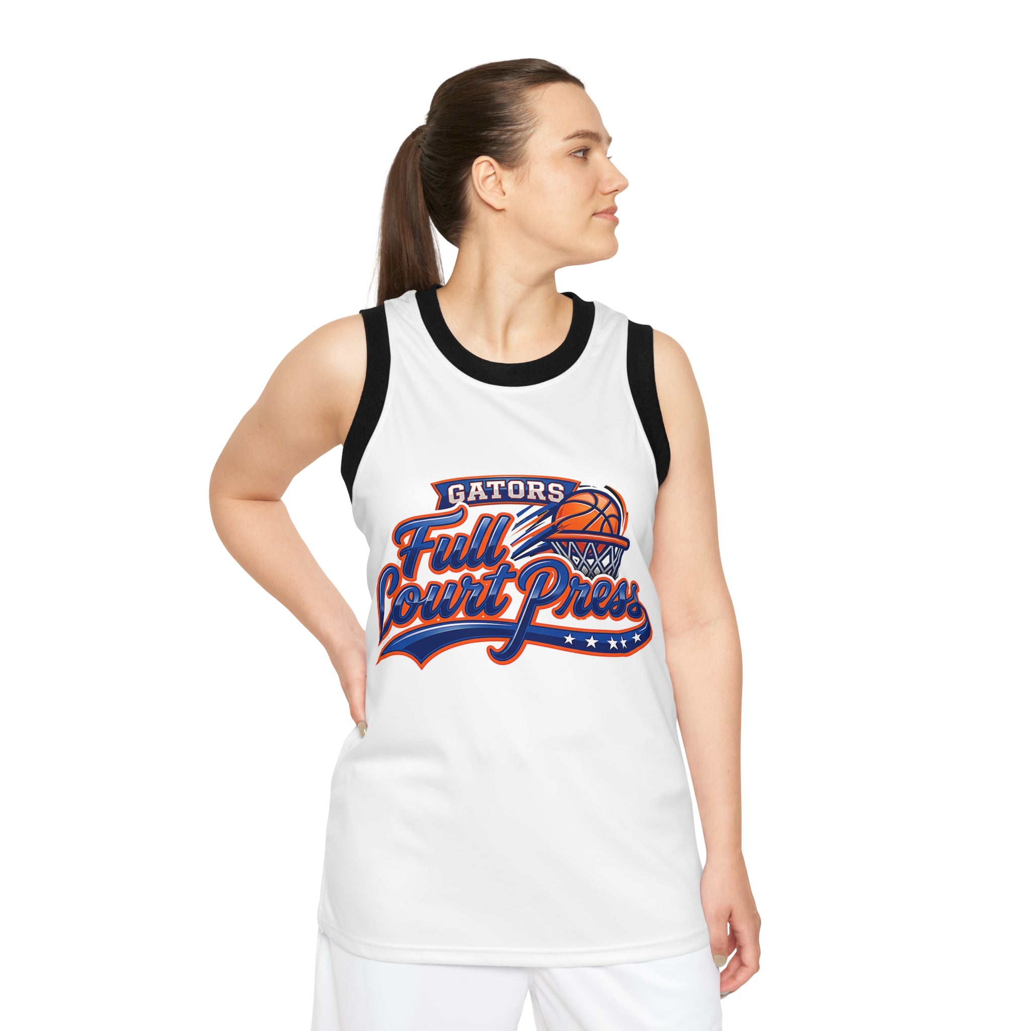Basketball Jersey — "Gators Full Court Press" Number 13 Team Tank