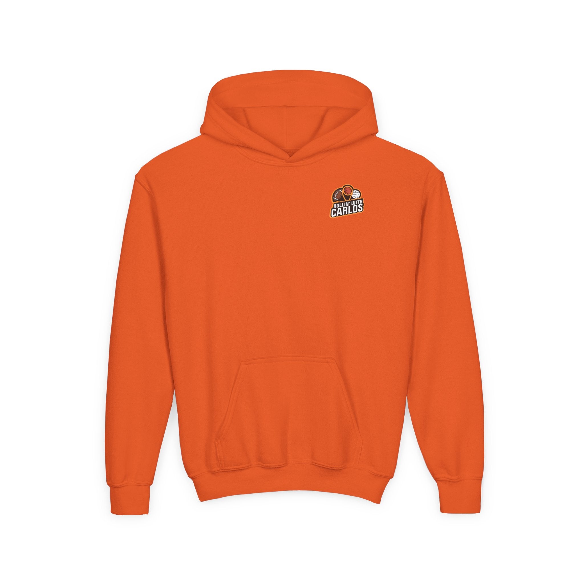 RollinwithCarlos Youth Heavy Blend Hooded Sweatshirt