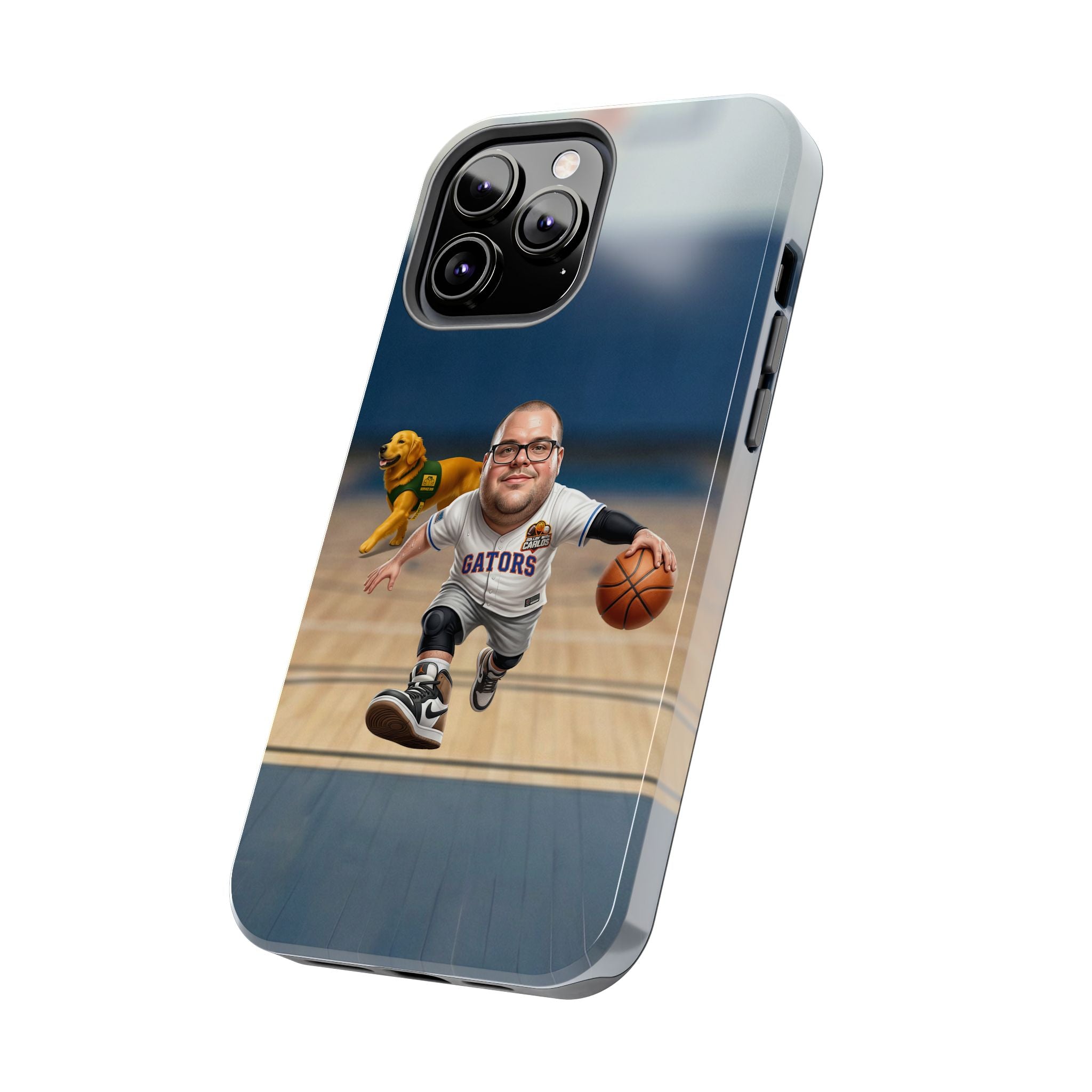 Caricature Basketball Player Phone Case | Custom Portrait Sports Design