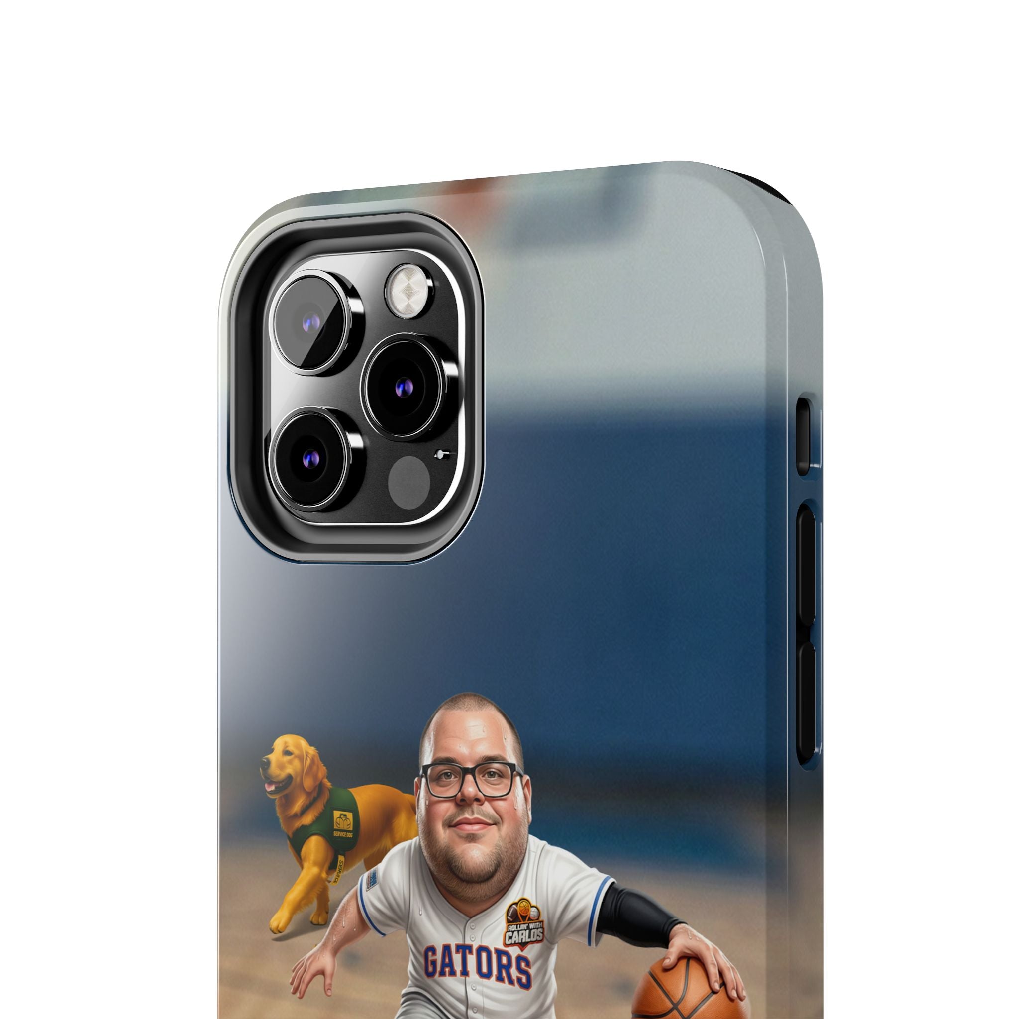 Caricature Basketball Player Phone Case | Custom Portrait Sports Design
