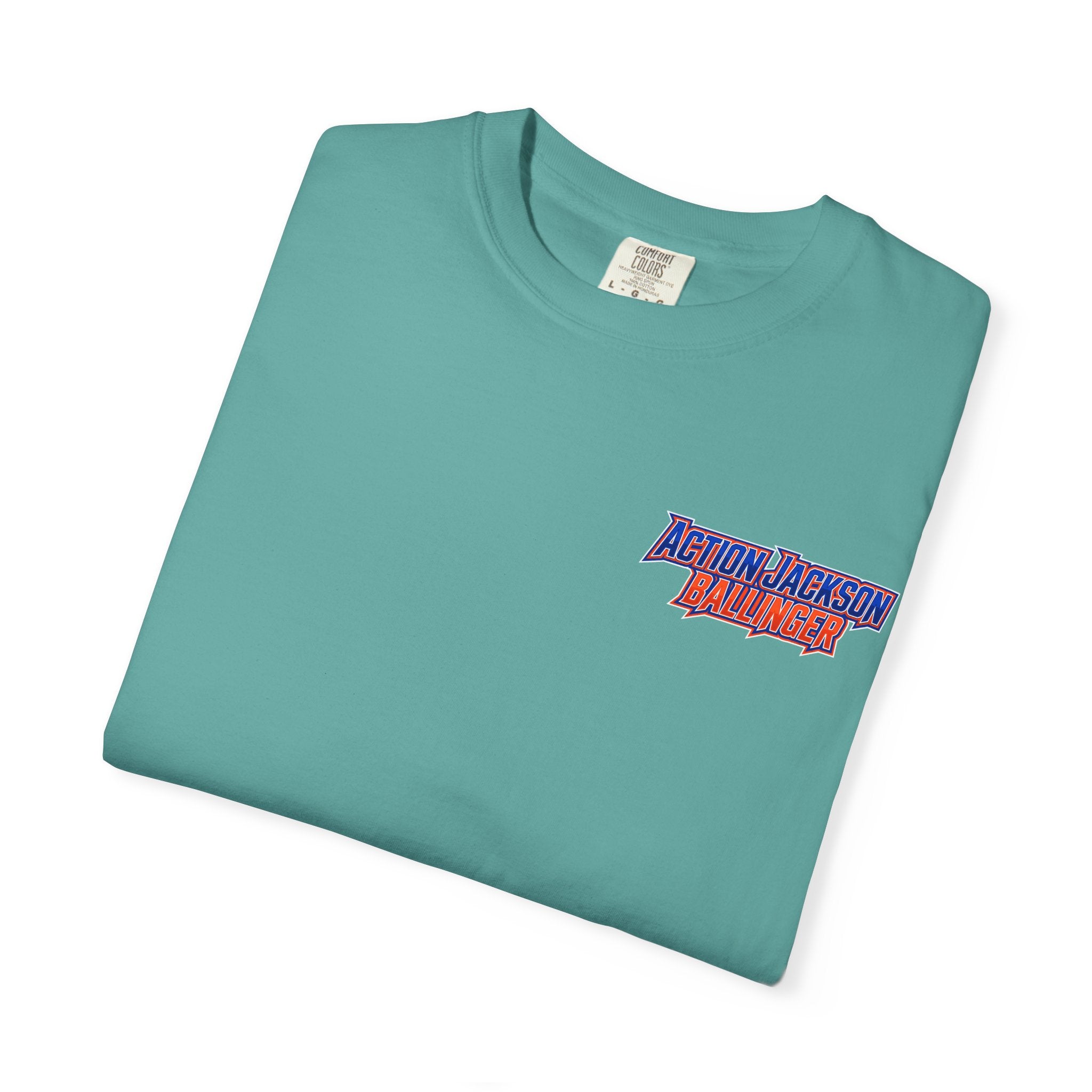 Action Jackson  T‑Shirt — Retro Team Graphic Tee
