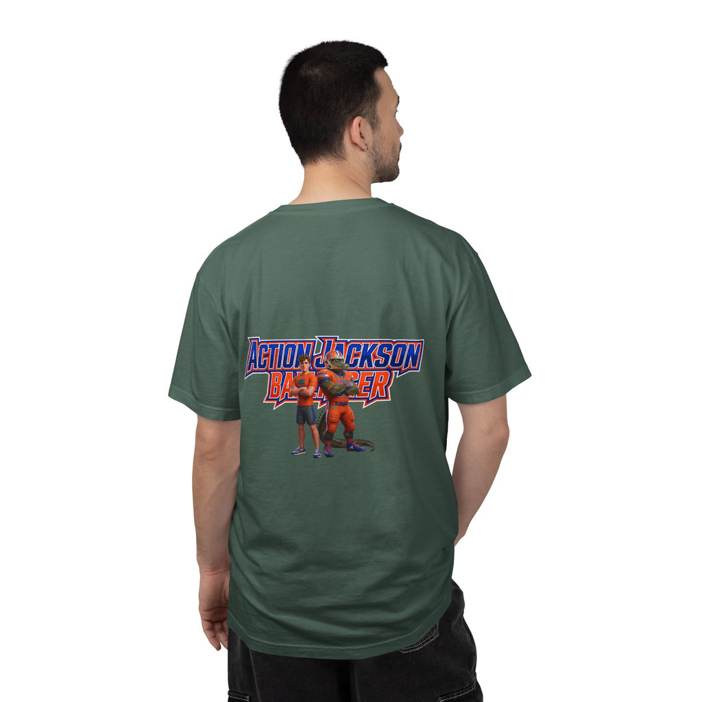 Action Jackson  T‑Shirt — Retro Team Graphic Tee