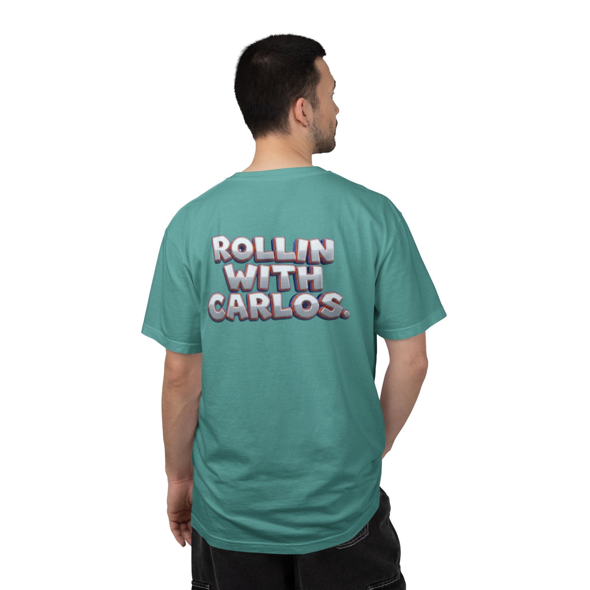 Phins Limited Edition  -Rollinwithcarlos — Retro Bubble Letter Back Print