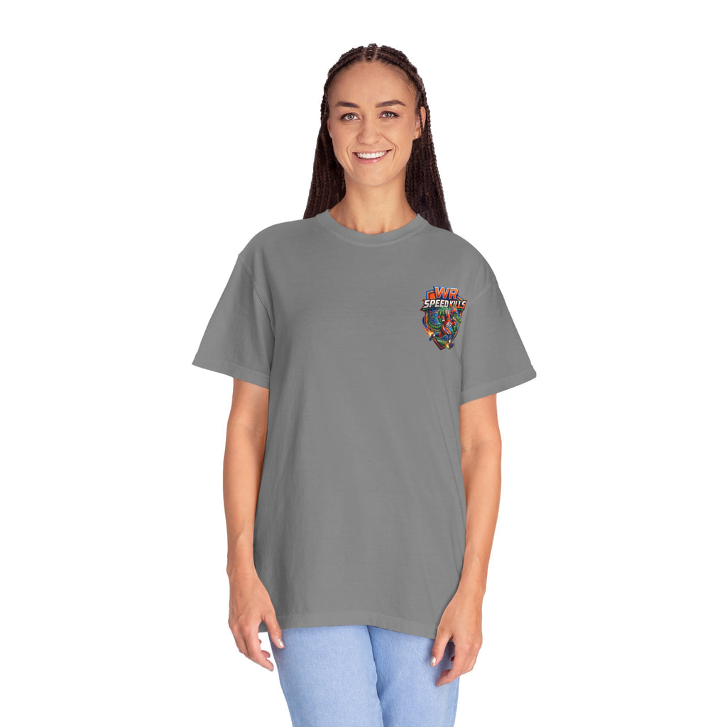 T-Shirt — 'WR Speed Kills' Racing Football Graphic Tee