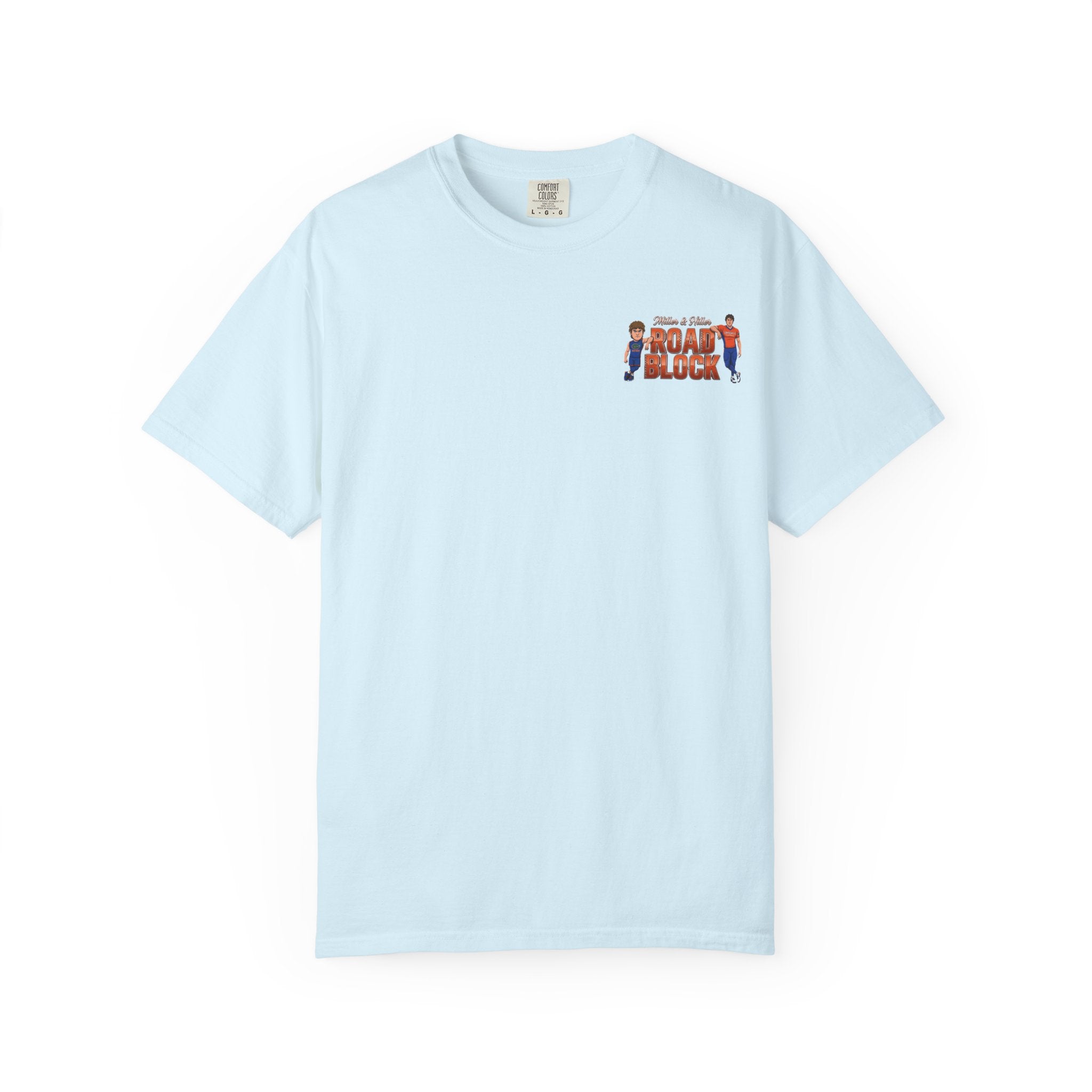 T-Shirt — "Road Block" Soccer Players Graphic Tee