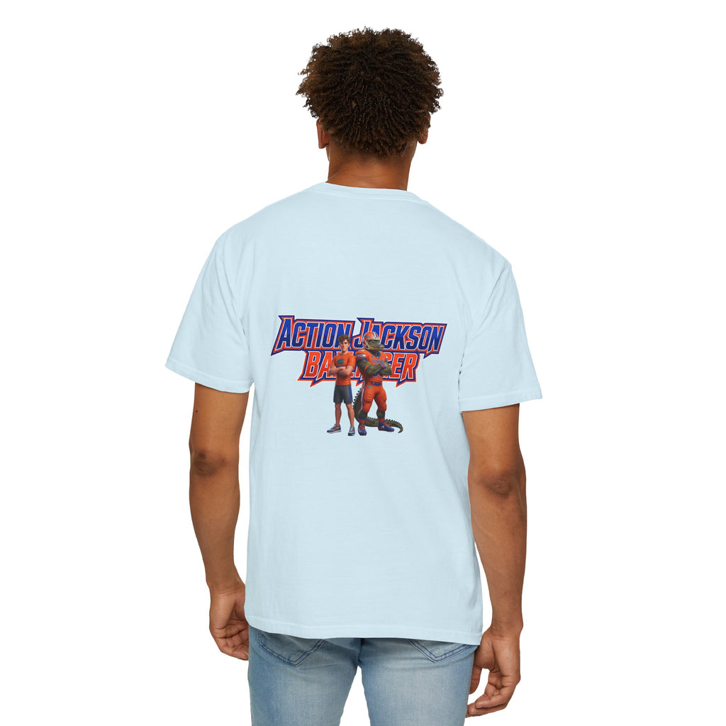 Action Jackson  T‑Shirt — Retro Team Graphic Tee