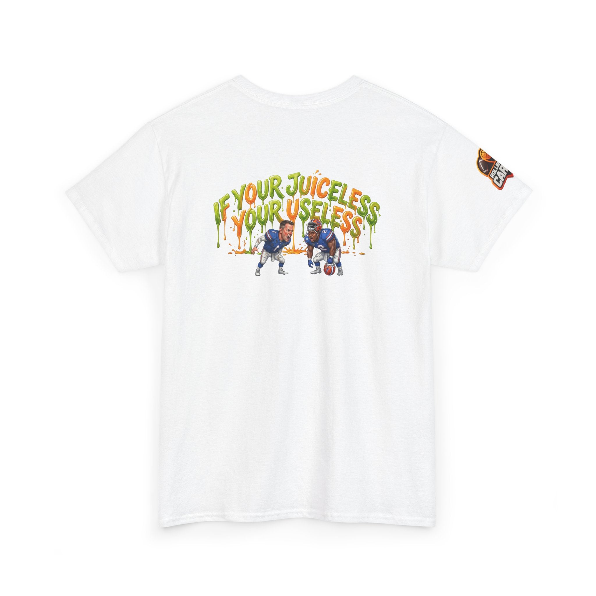 If Your Juiceless You're Useless Tee | Vintage Cartoon Juice Crew Shirt