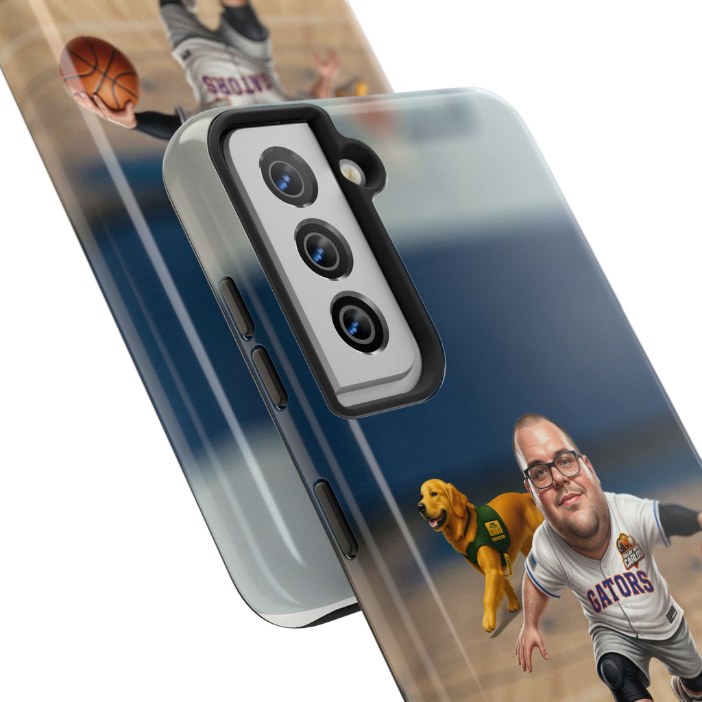 Caricature Basketball Player Phone Case | Custom Portrait Sports Design