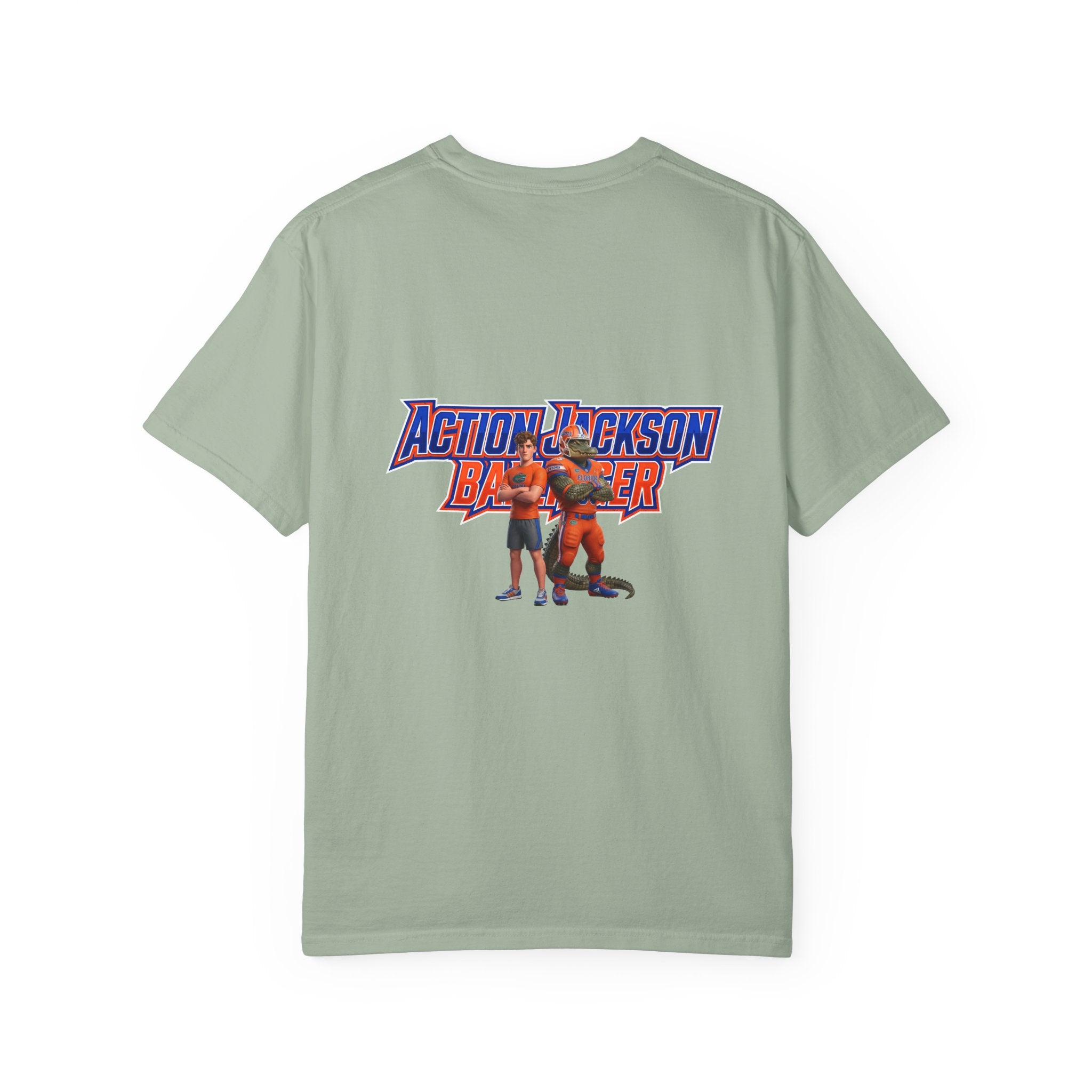 Action Jackson  T‑Shirt — Retro Team Graphic Tee