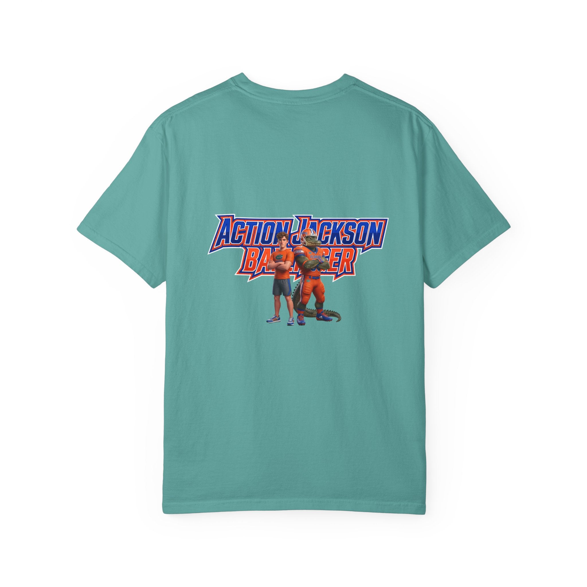 Action Jackson  T‑Shirt — Retro Team Graphic Tee
