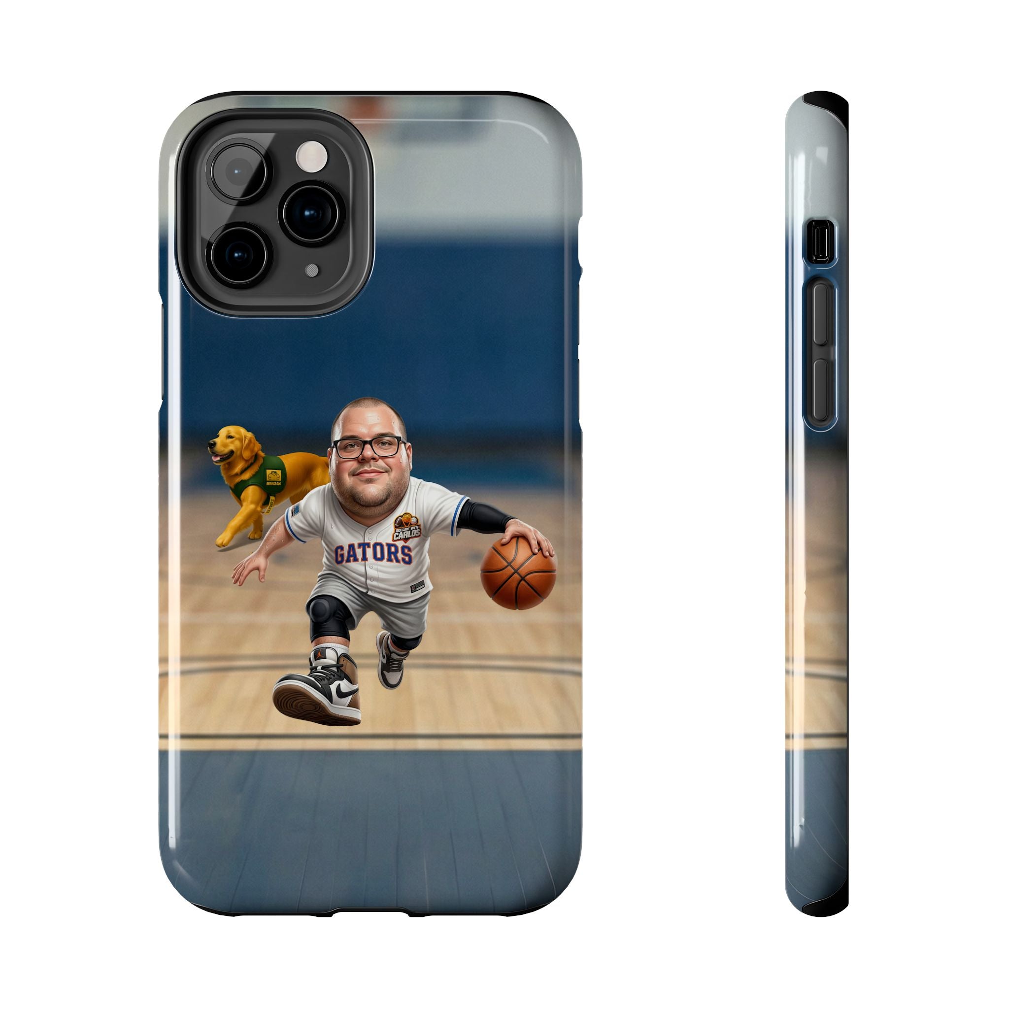 Caricature Basketball Player Phone Case | Custom Portrait Sports Design