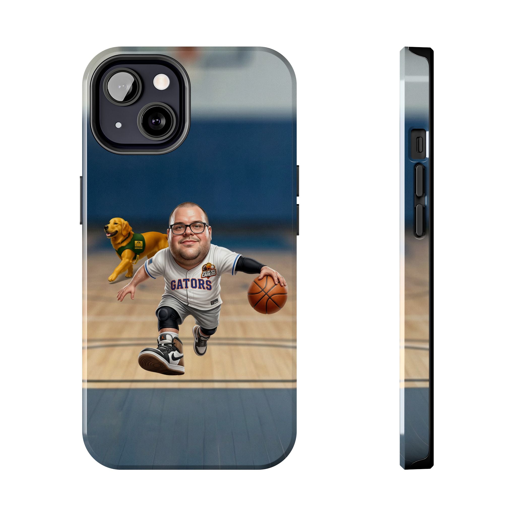 Caricature Basketball Player Phone Case | Custom Portrait Sports Design