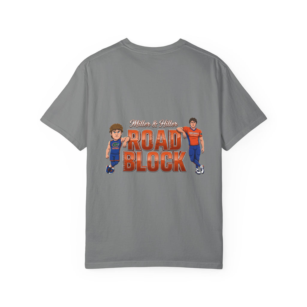 T-Shirt — "Road Block" Soccer Players Graphic Tee
