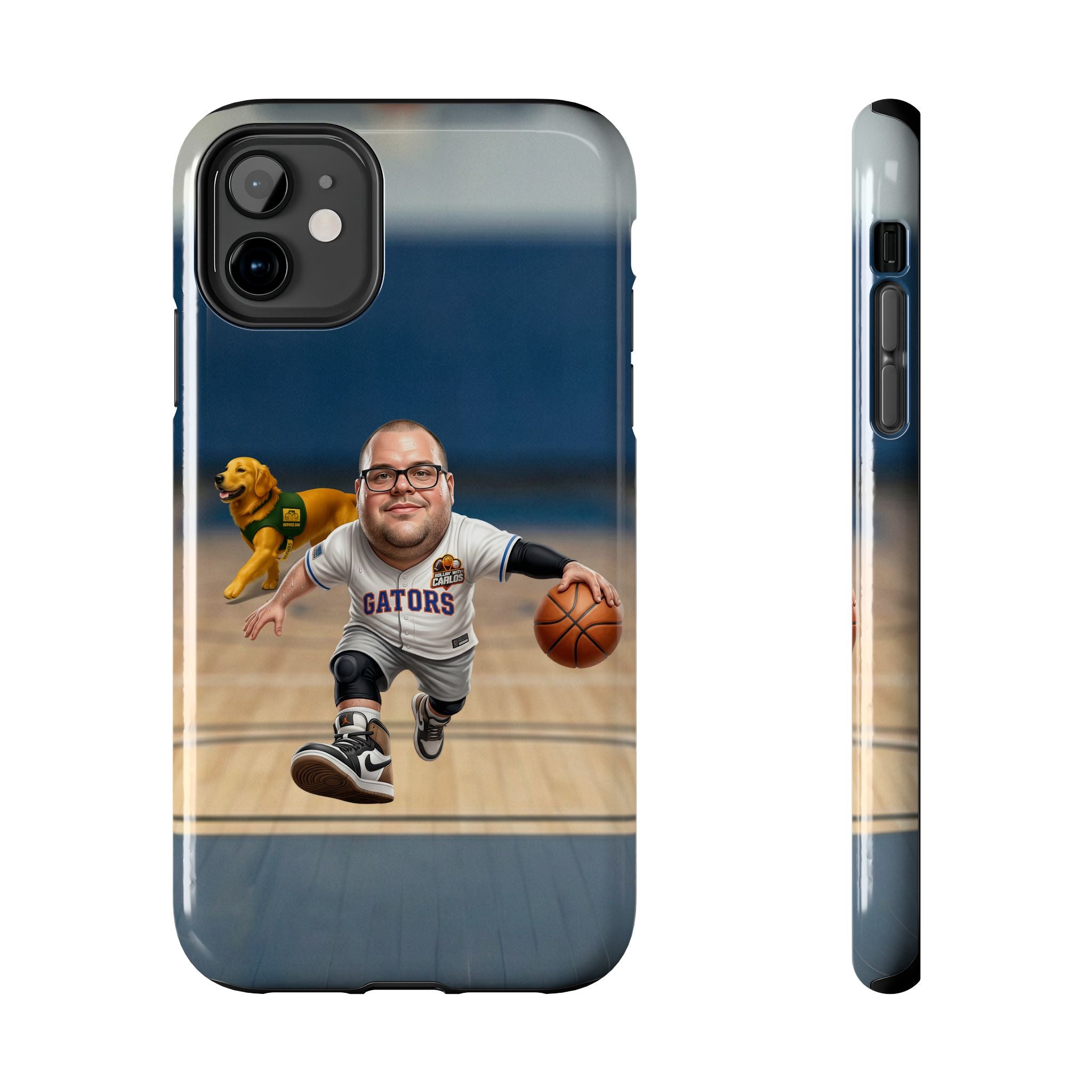 Caricature Basketball Player Phone Case | Custom Portrait Sports Design