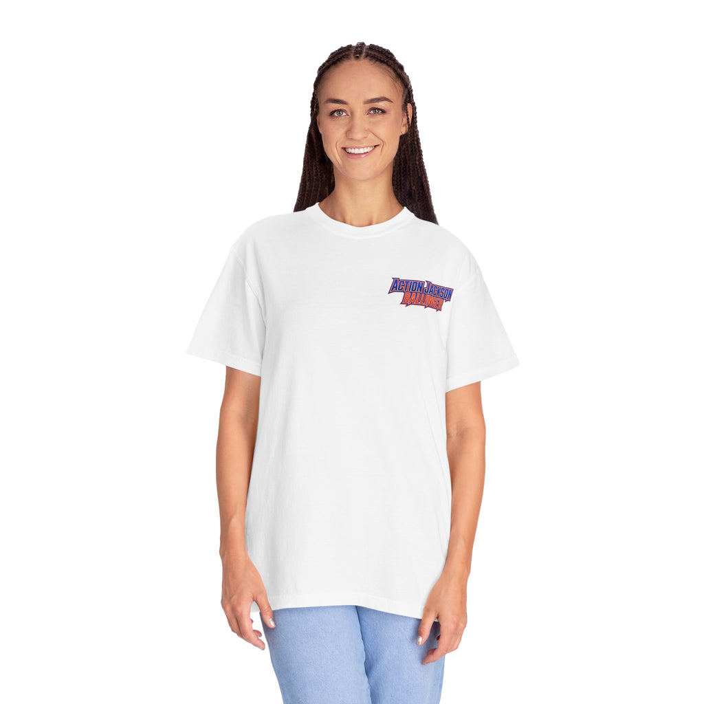 Action Jackson  T‑Shirt — Retro Team Graphic Tee