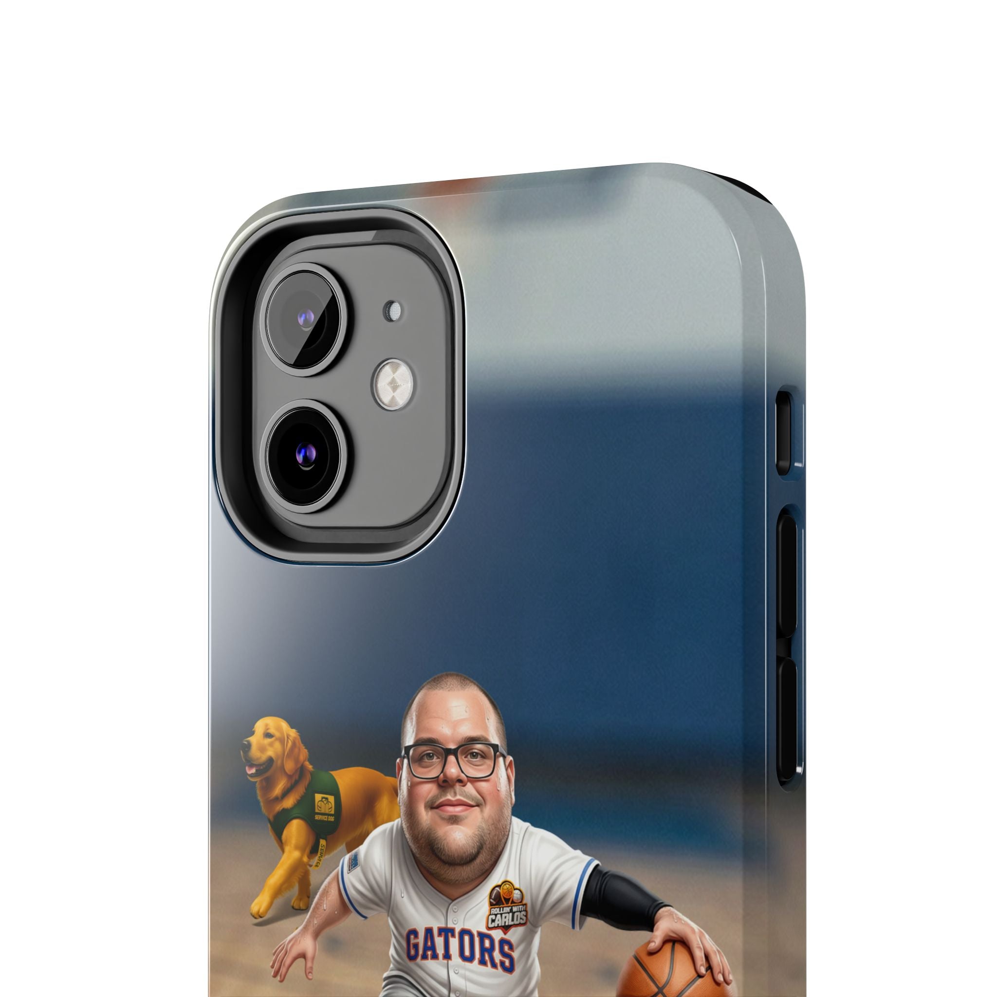 Caricature Basketball Player Phone Case | Custom Portrait Sports Design