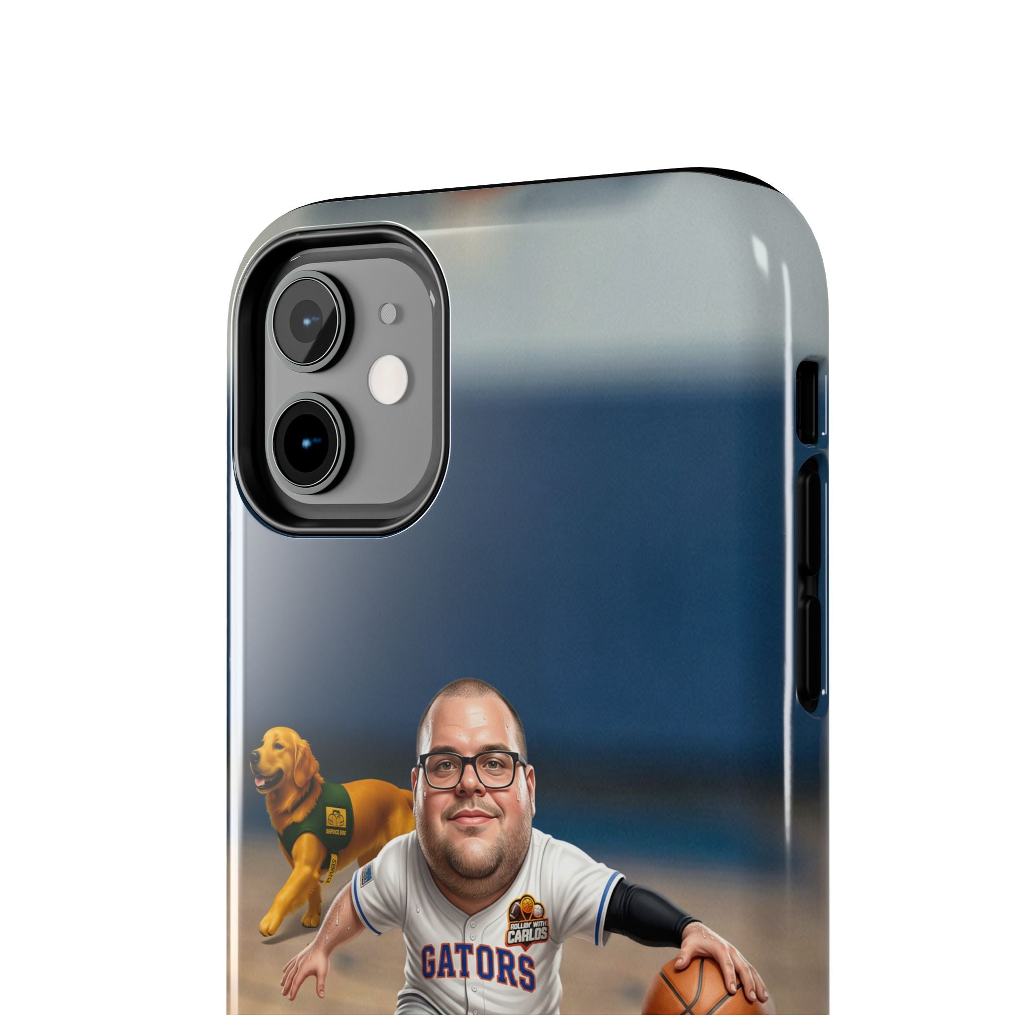Caricature Basketball Player Phone Case | Custom Portrait Sports Design