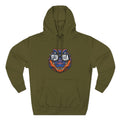 Florida Gator Face Hoodie - "In All Kinds of Weather" Graphic Fleece Pullover