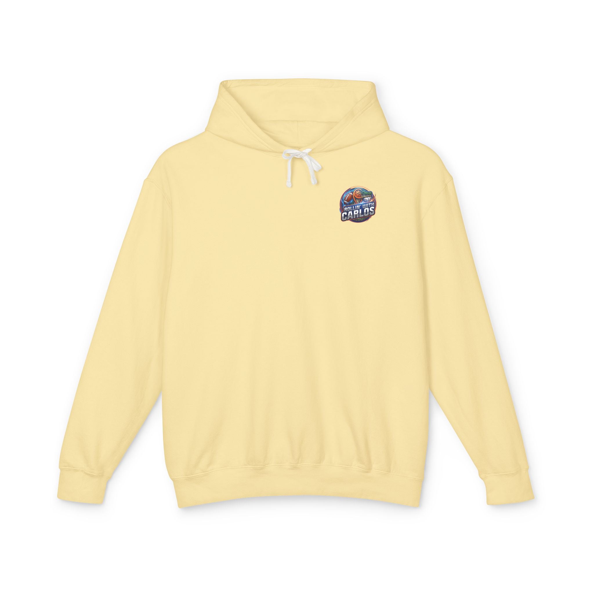Hoodie • Rollin' with Carlos Vintage Racing Graphic Lightweight Hoodie