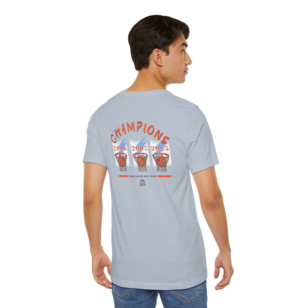 Champions Basketball Tee — Retro 2006 • 2007 • 2025 Hoop Design