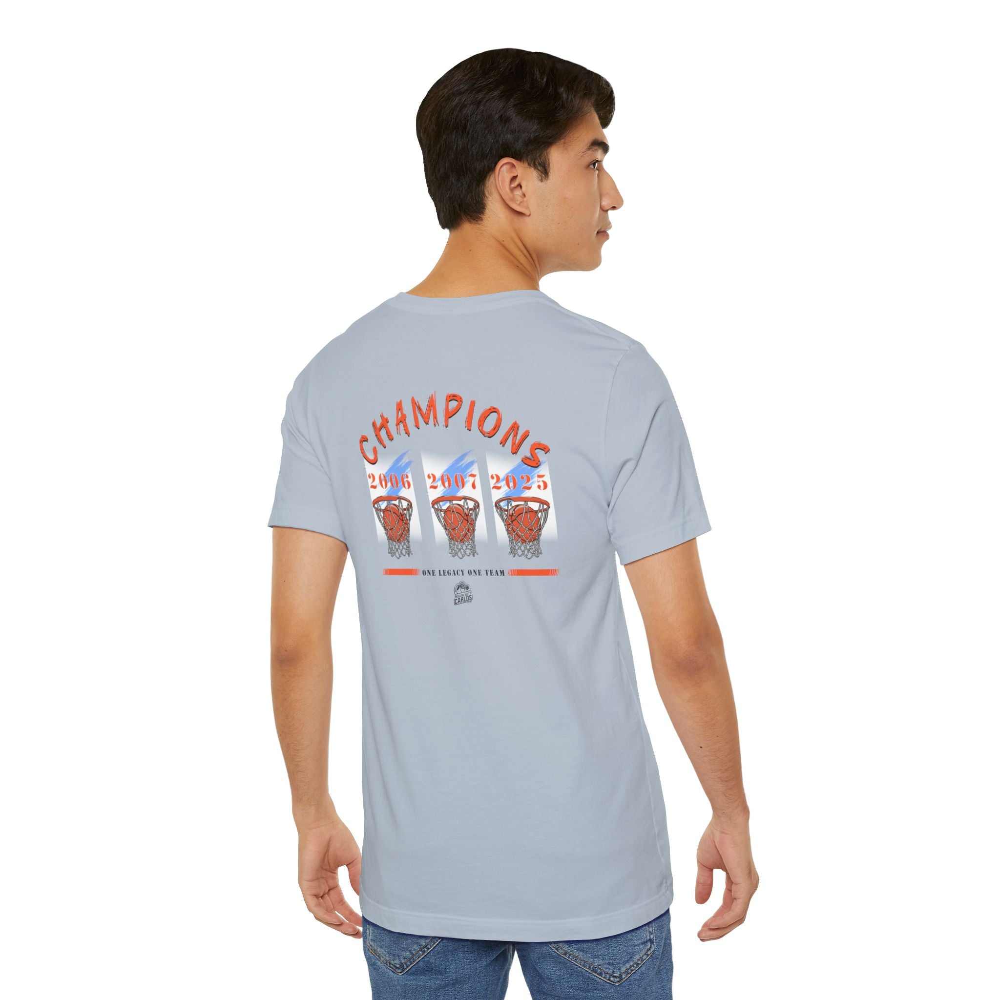 Champions Basketball Tee — Retro 2006 • 2007 • 2025 Hoop Design
