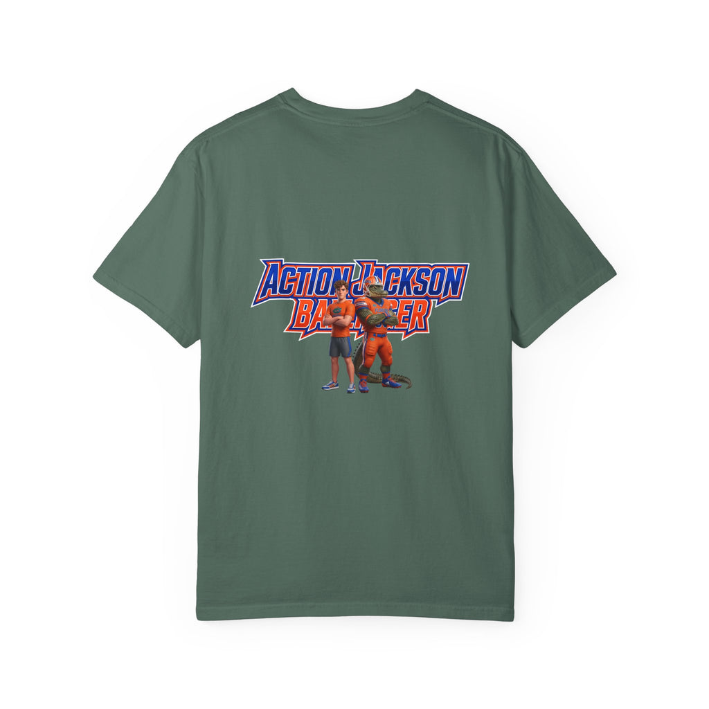 Action Jackson  T‑Shirt — Retro Team Graphic Tee