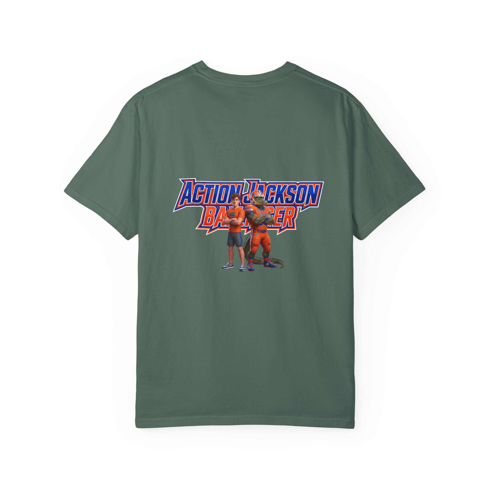 Action Jackson  T‑Shirt — Retro Team Graphic Tee