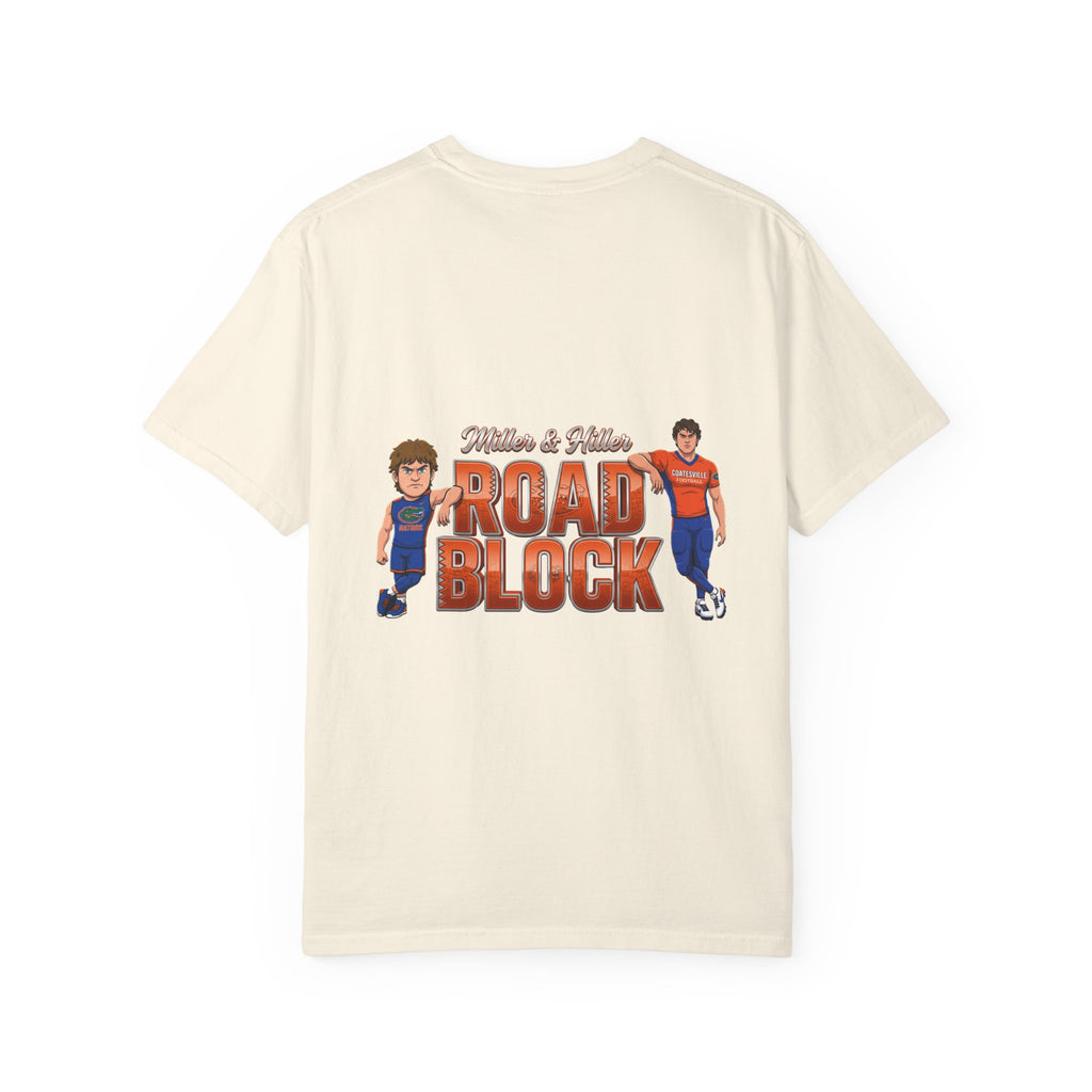 T-Shirt — "Road Block" Soccer Players Graphic Tee