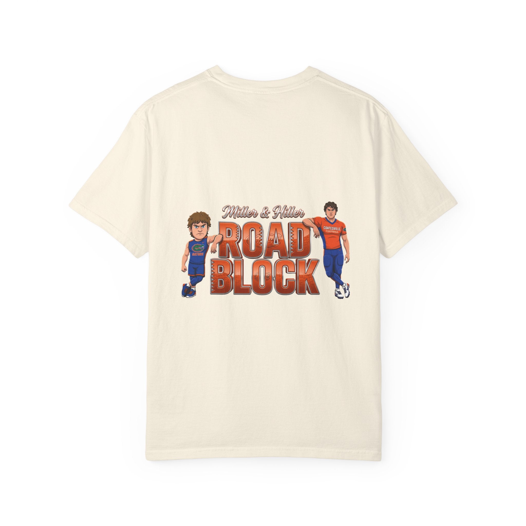 T-Shirt — "Road Block" Soccer Players Graphic Tee