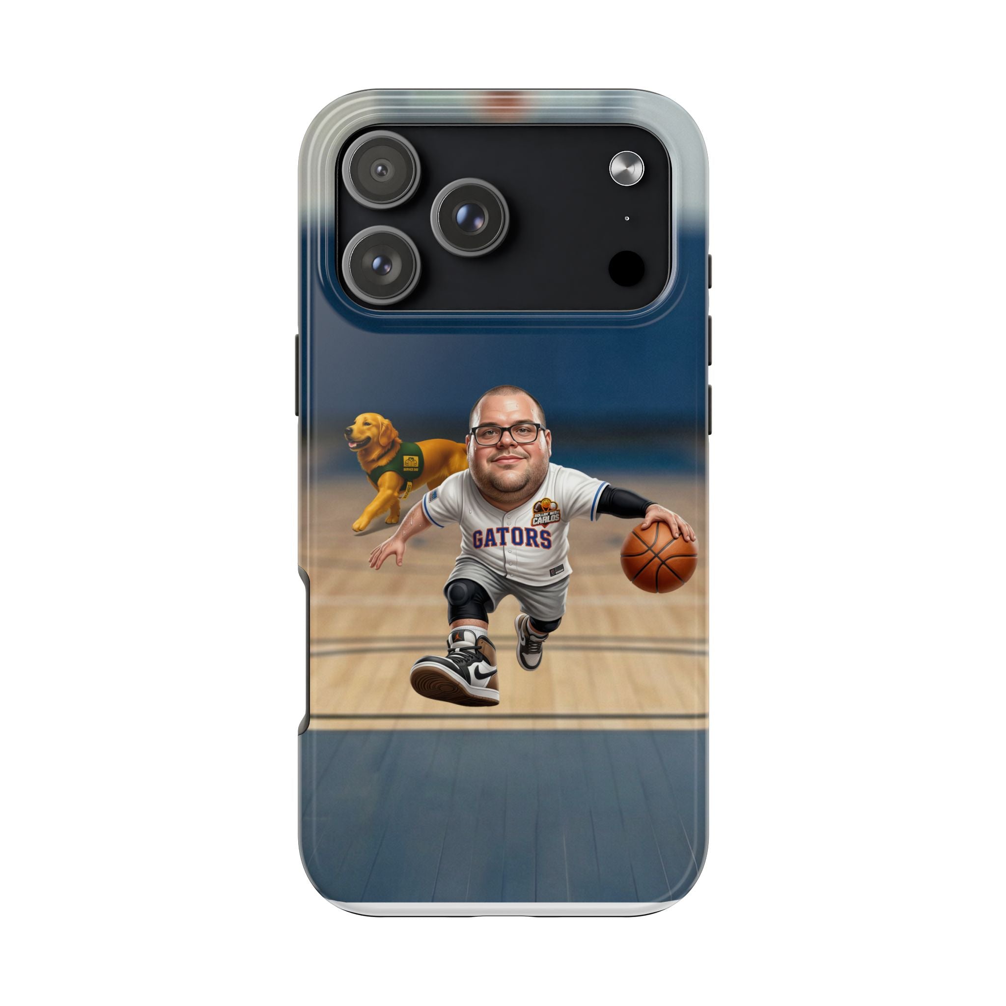 Caricature Basketball Player Phone Case | Custom Portrait Sports Design