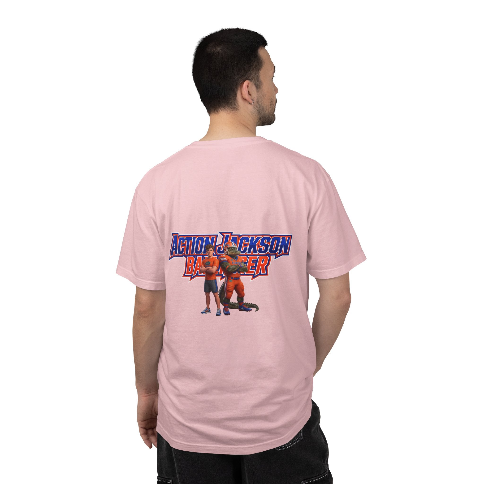 Action Jackson  T‑Shirt — Retro Team Graphic Tee