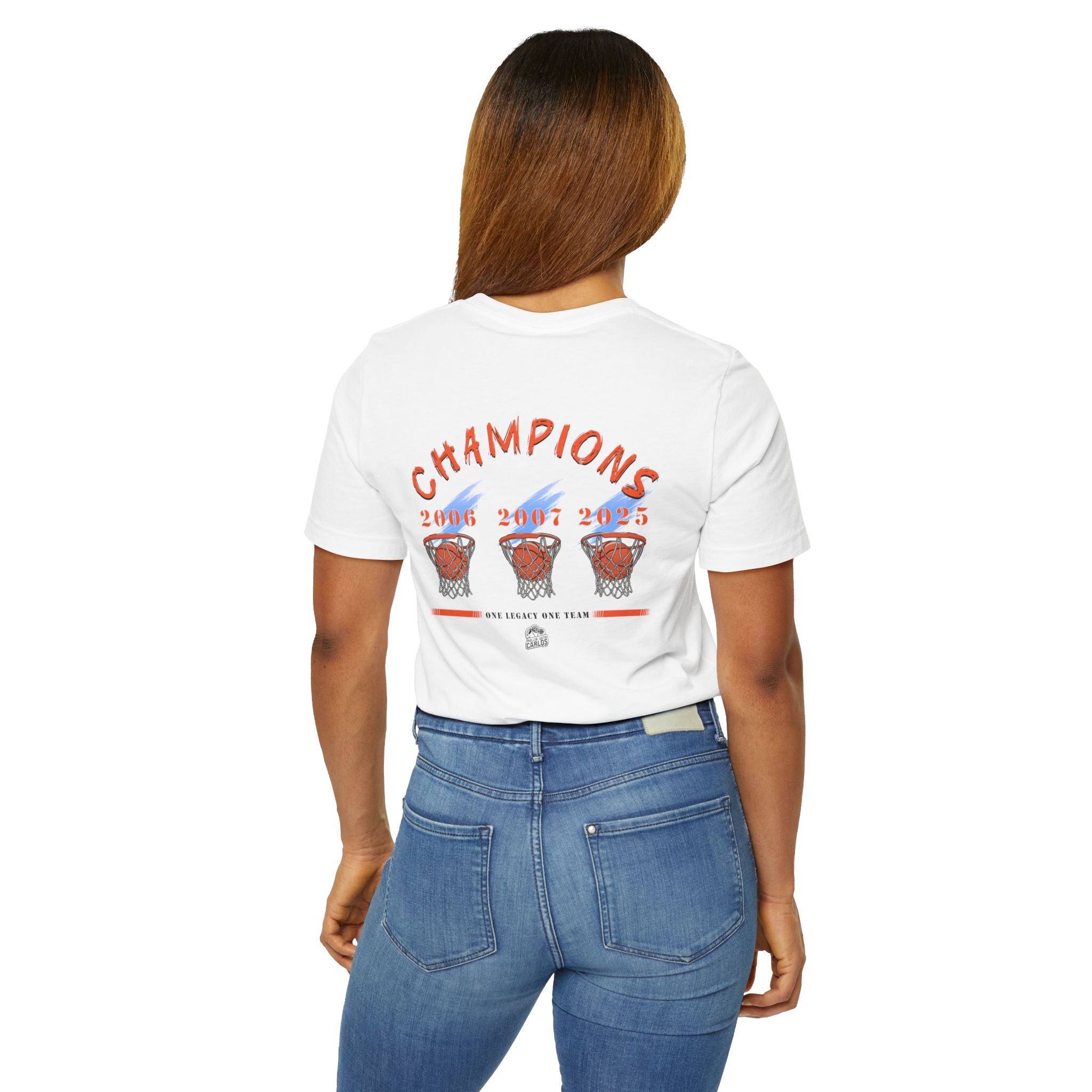 Champions Basketball Tee — Retro 2006 • 2007 • 2025 Hoop Design