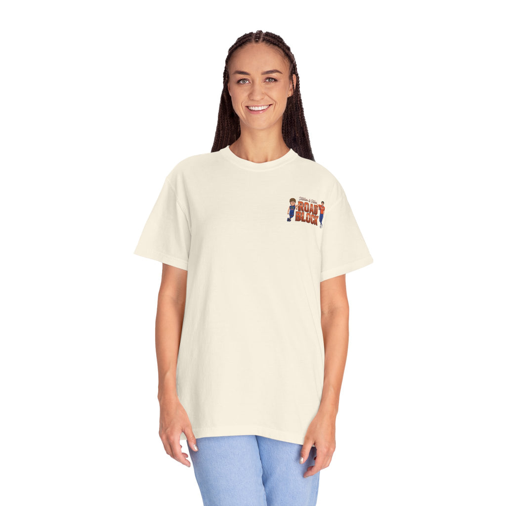 T-Shirt — "Road Block" Soccer Players Graphic Tee